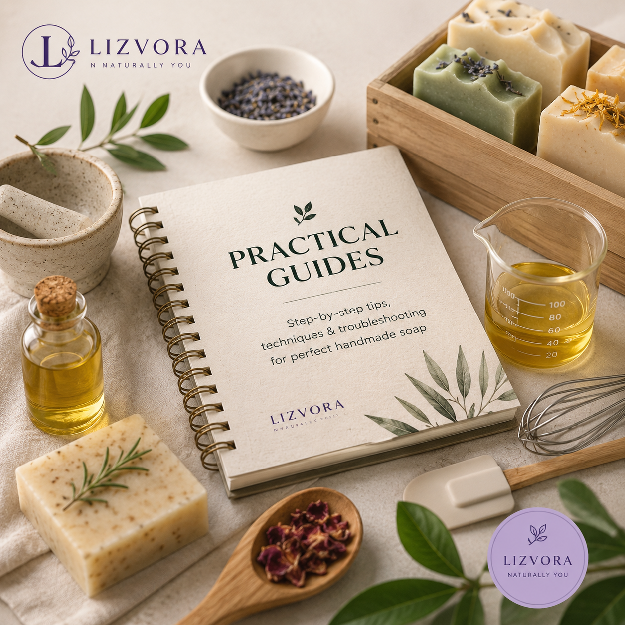 Step by step practical guide and troubleshoot on home made soap making