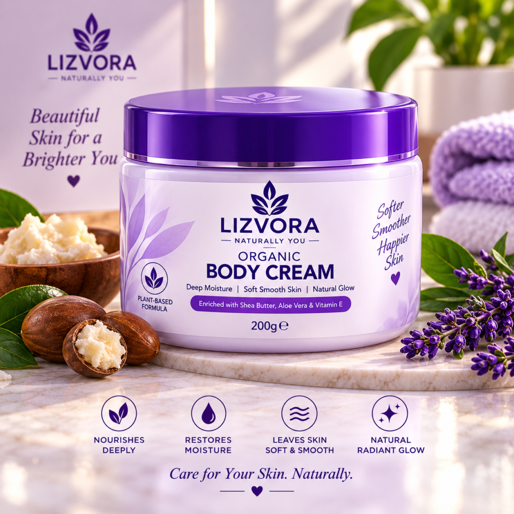 LIZVORA Organic Body Cream