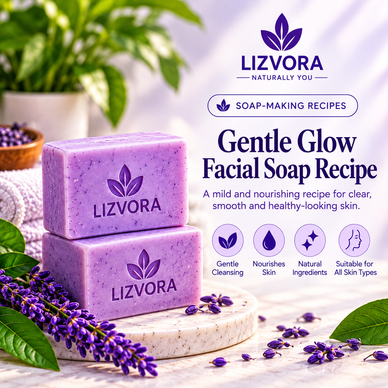 Gentle Glow Facial Soap Recipe